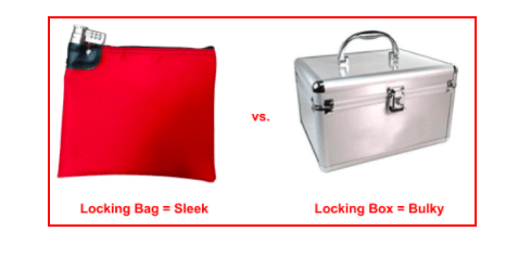 Locking bag vs Locking