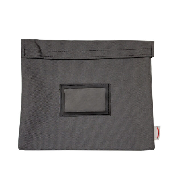 Fire Resistant Document Bag 14x11 Gray Front