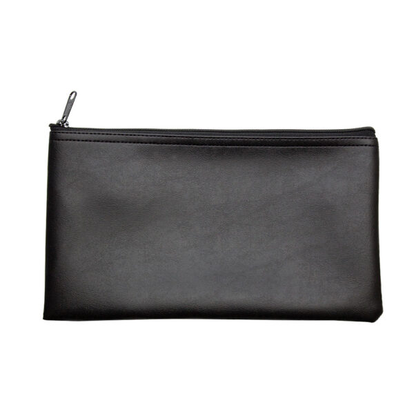 Check Wallet 11x6 Leatherette Black