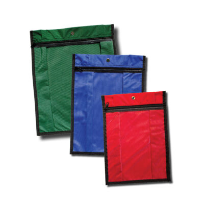 Media Storage Pouch with Gusset