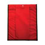 Media Pouch Gusset 17.75x14.25 Red Back